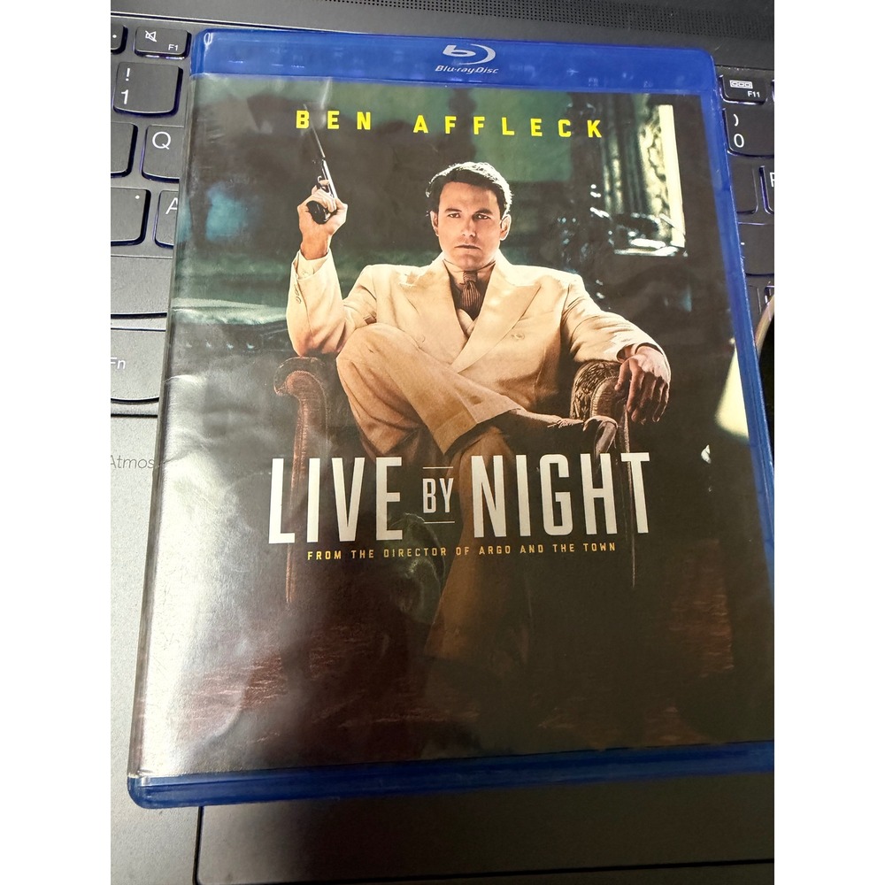 Live By Night Blu-ray Ben Affleck Crime Drama‎ Warner Bros 2016 Movie